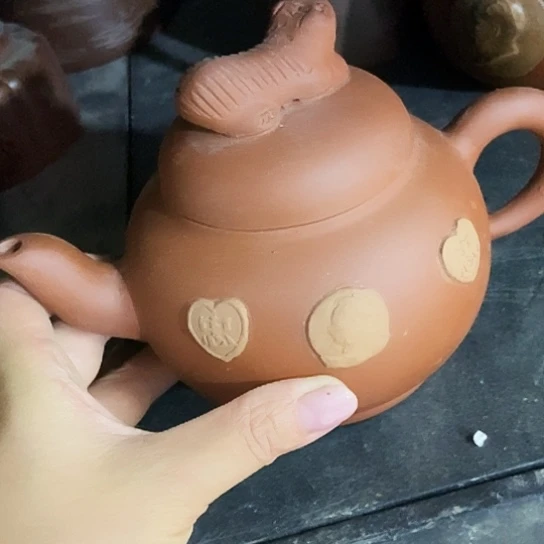 茶壶绿泥宜兴紫砂全手工制作工艺