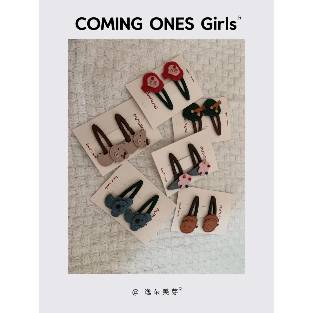 逸朵美芽COMING ONES 女童秋季发夹  FJ04
