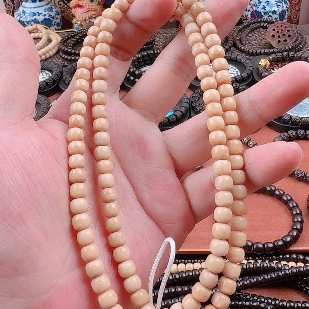 菩提手串/手链筝*原生态龙脊菩提7.6老型108
