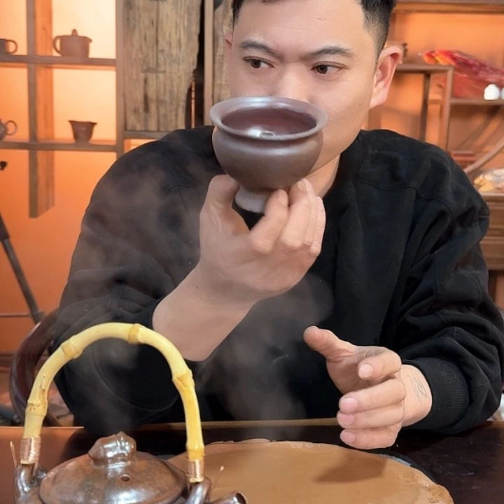 手工手捏茶具套装