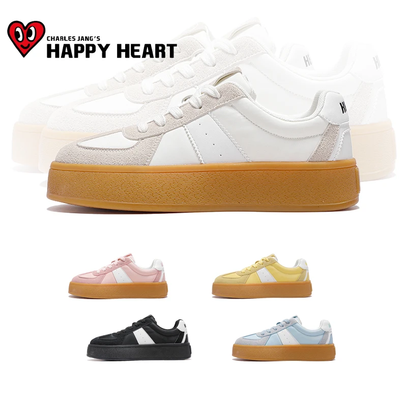 查尔斯桃心德训鞋厚底运动休闲鞋女夏季软底户外透气百搭双12好物