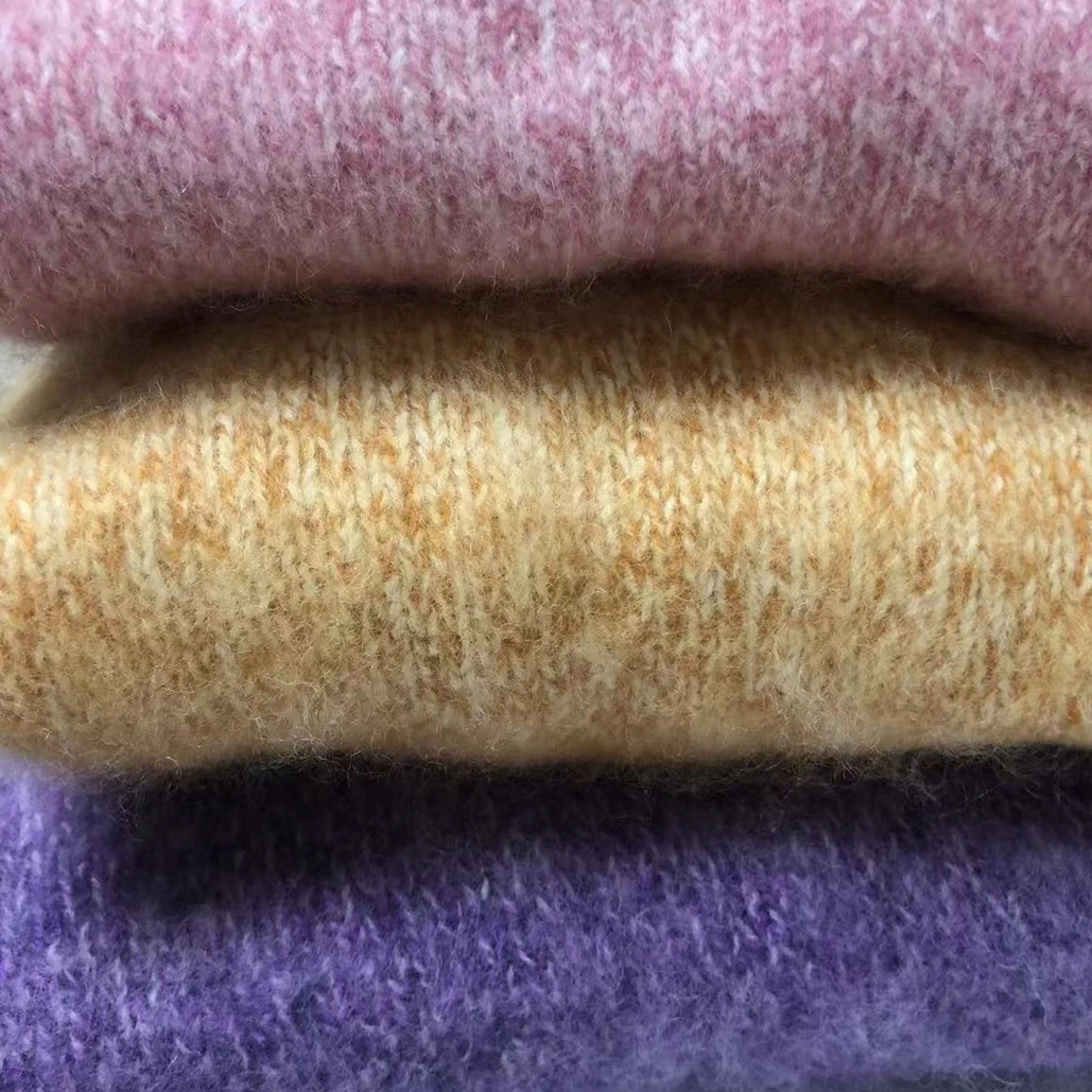 皇室拉绒！最后一批福利 不补货 一线加厚花纱山羊绒拉绒打底 宽松