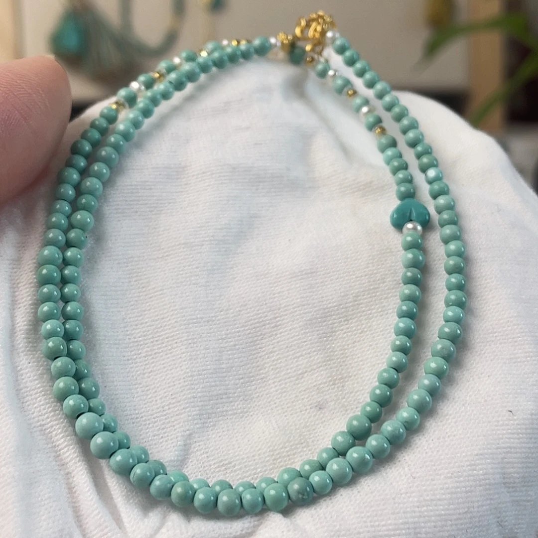 绿松石未镶嵌配饰