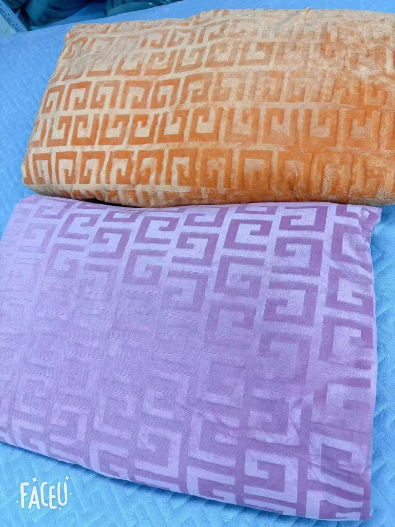 【单被套烂花】单被套200*230尺寸  剪花烂花  紫色  橘色