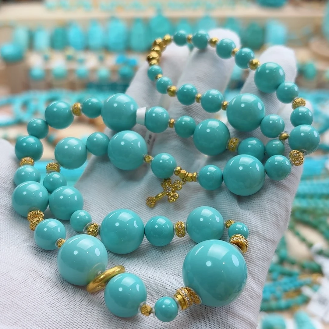 绿松石未镶嵌珠宝奇石