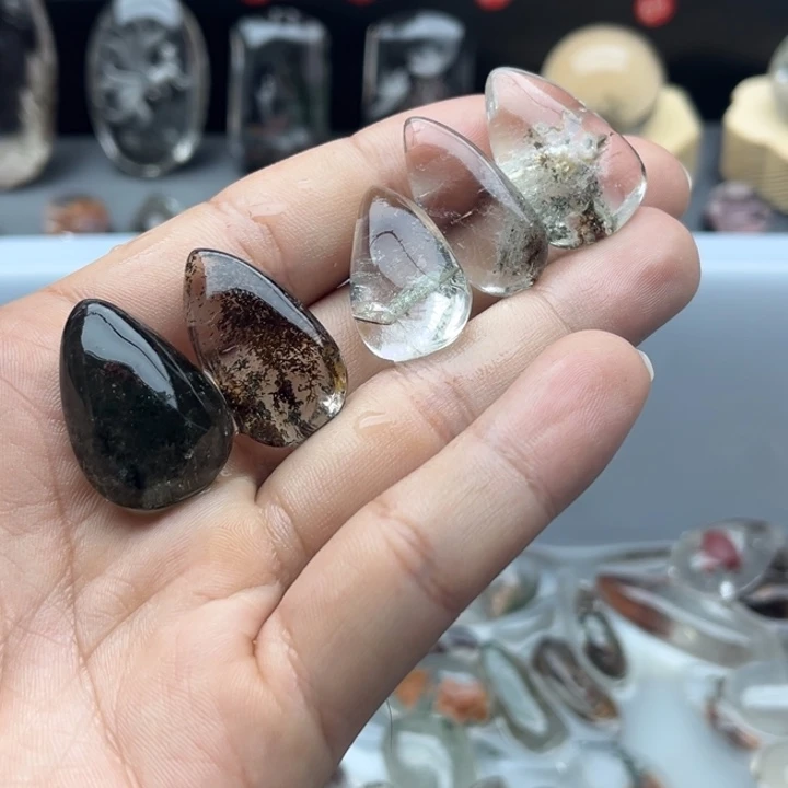 未镶嵌吊坠(赠链)水晶猫**北