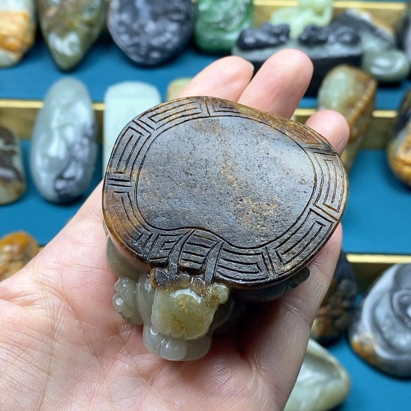 【闪购商品】未镶嵌和田玉把件三*一