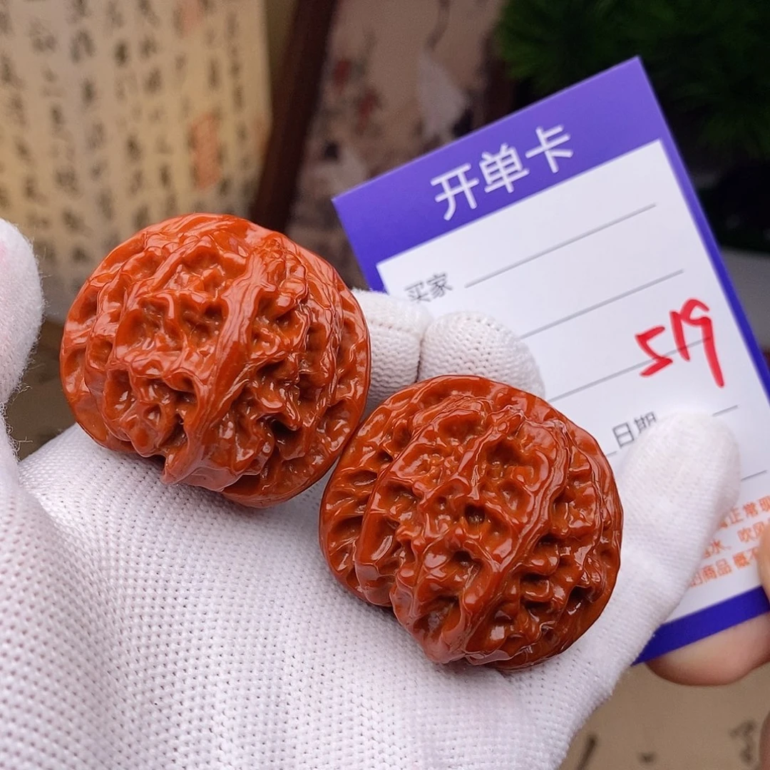 文玩核桃把件40苹果园519