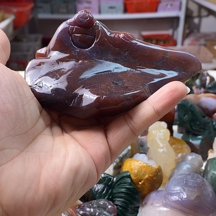 玛瑙/玉髓未镶嵌颈饰