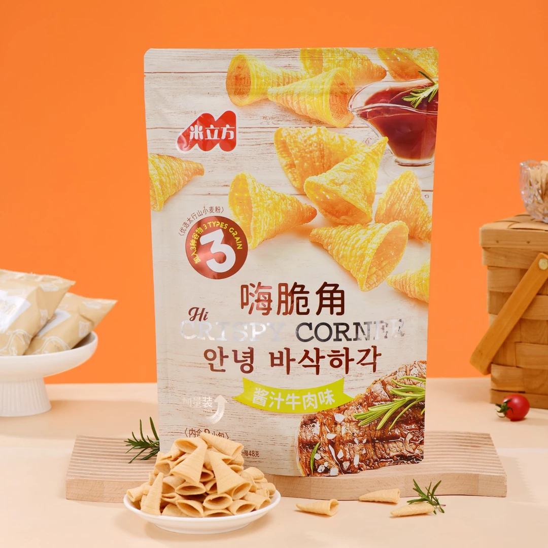 妙可熊嗨脆角锅巴脆脆网红休闲零食办公儿童追剧怀旧解馋小吃160g