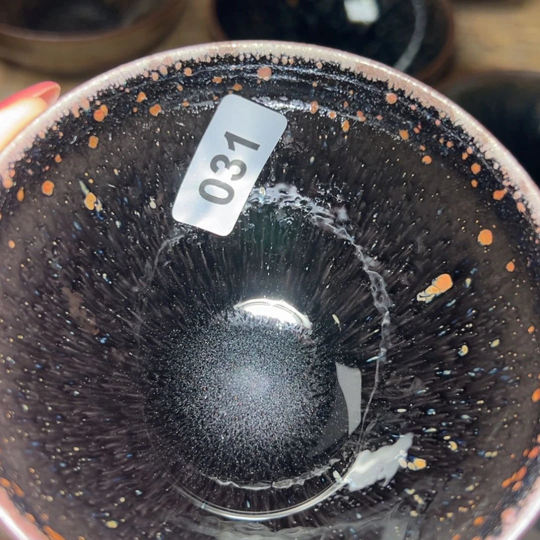 茶盏全手工原矿原釉建盏