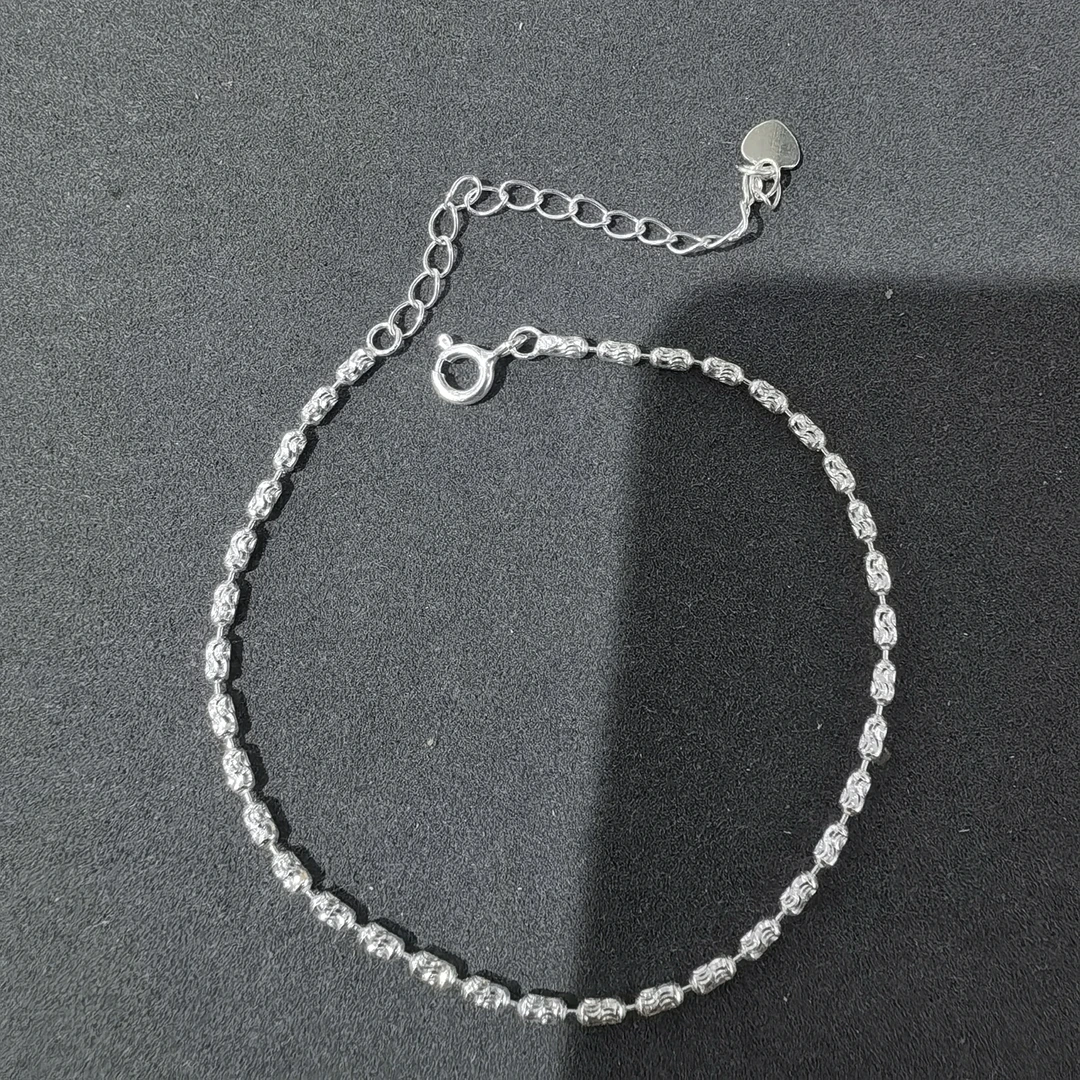 925银银制品 C472九两五小米粒手链