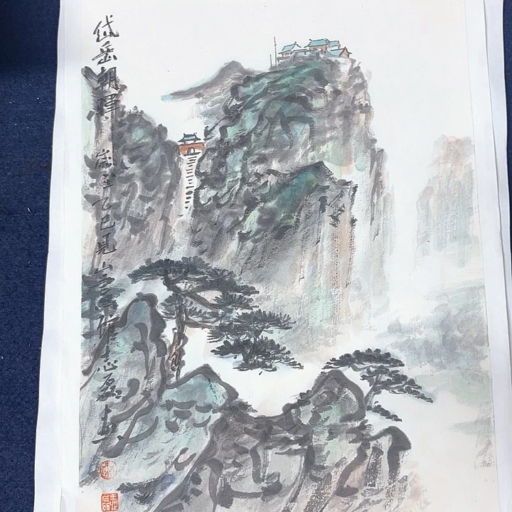 国画秦志磊国画作品