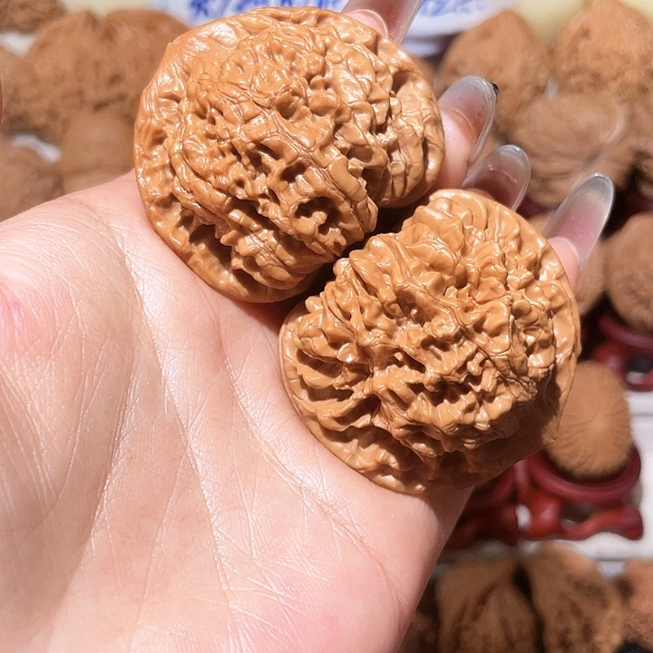 文玩核桃把件全品官帽46尺放漏款不退不换