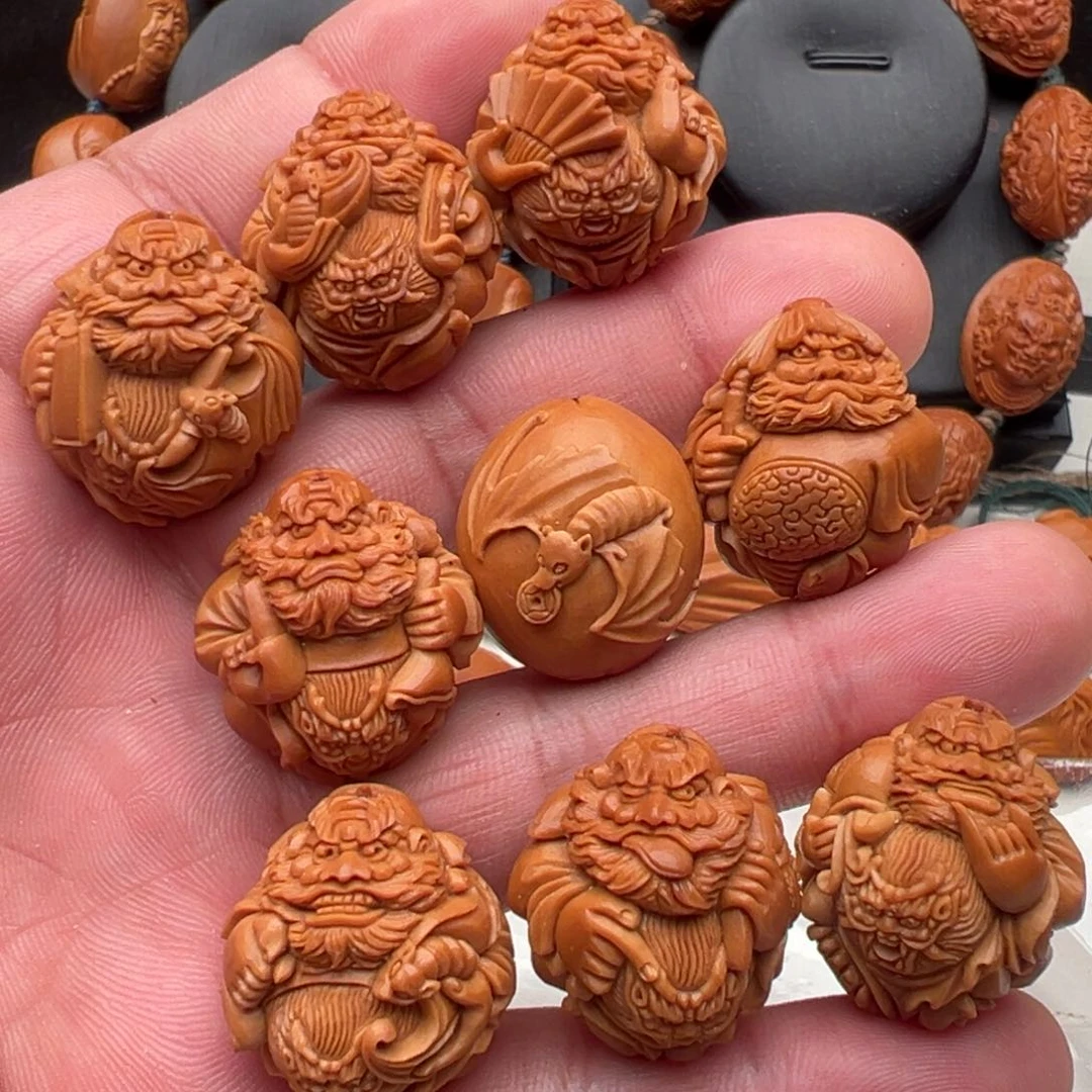 手串/手链橄榄核福寿钟馗