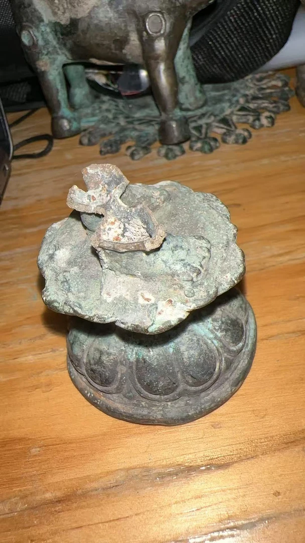 藏地密码，藏式铜杂件 248