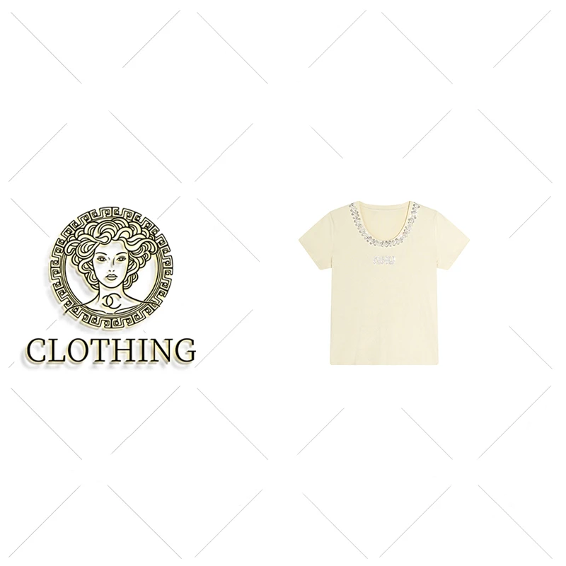 【CLOTHING/原创设计】A98097新款洋气百搭短袖25
