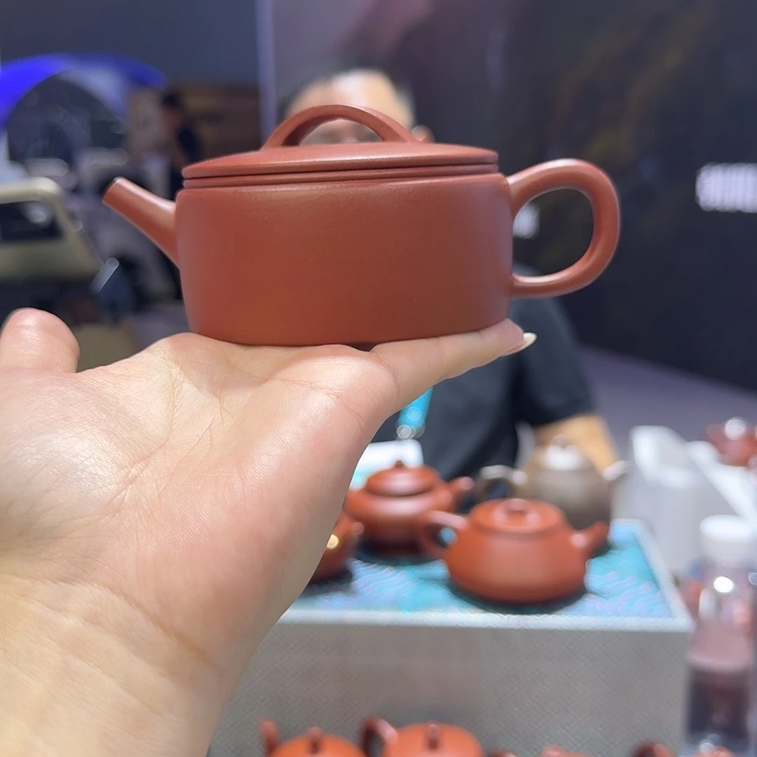 紫砂茶杯朱泥 汉瓦