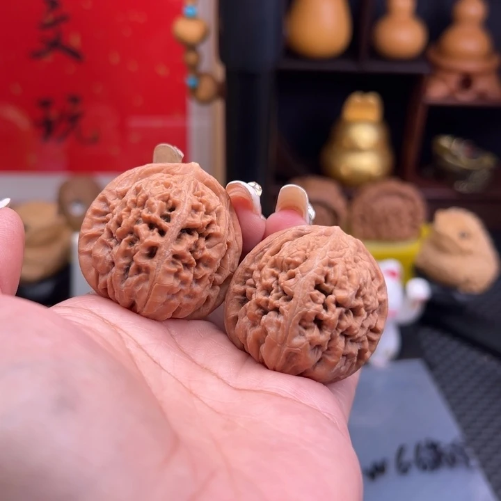 ༄***࿐吊坠文玩核桃凤凰台，