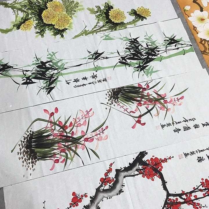 小周画廊的直播间