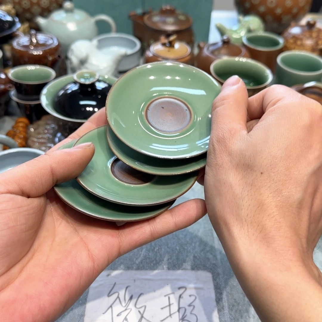 小金茶具青瓷茶器