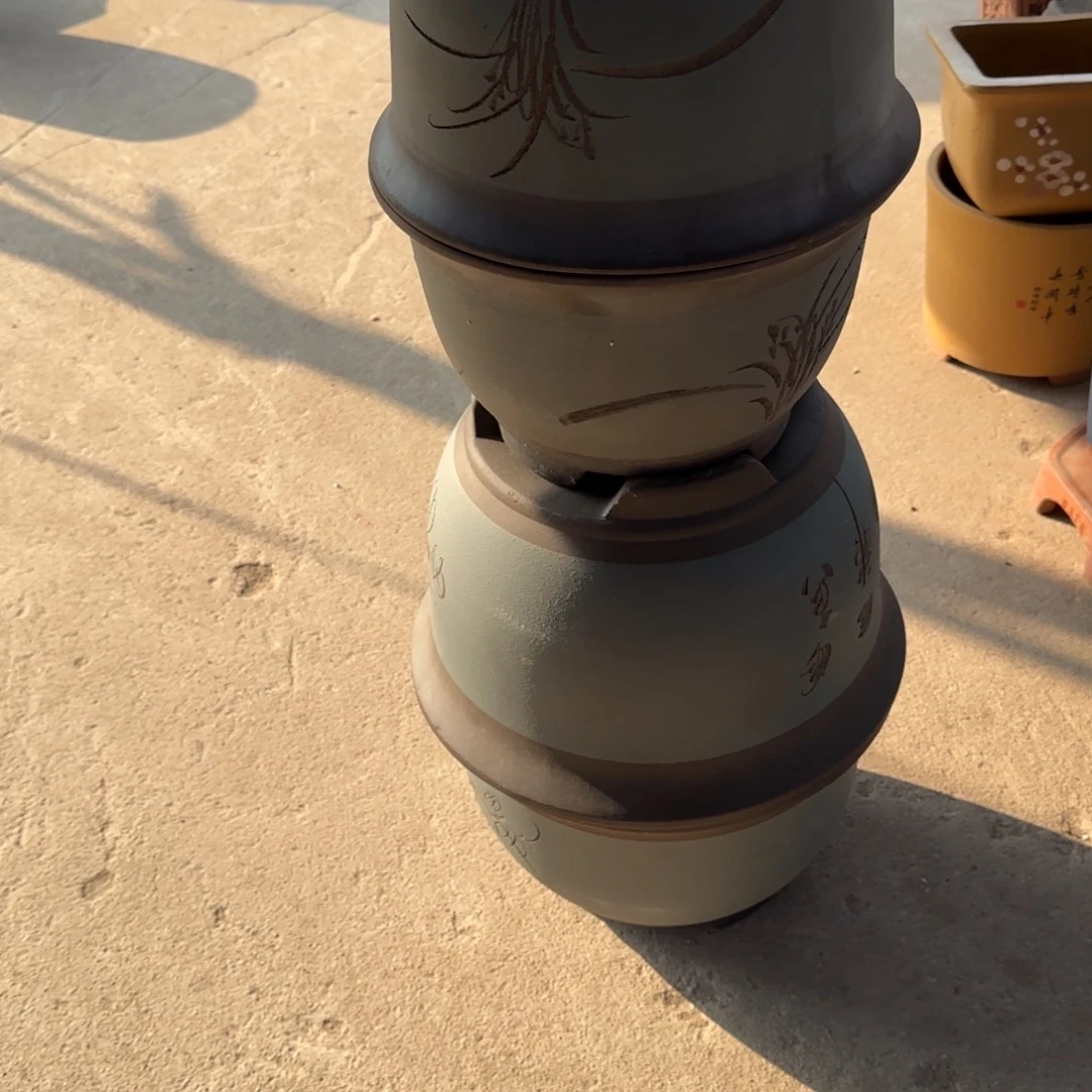 花盆紫砂口径18.12/14.10口径