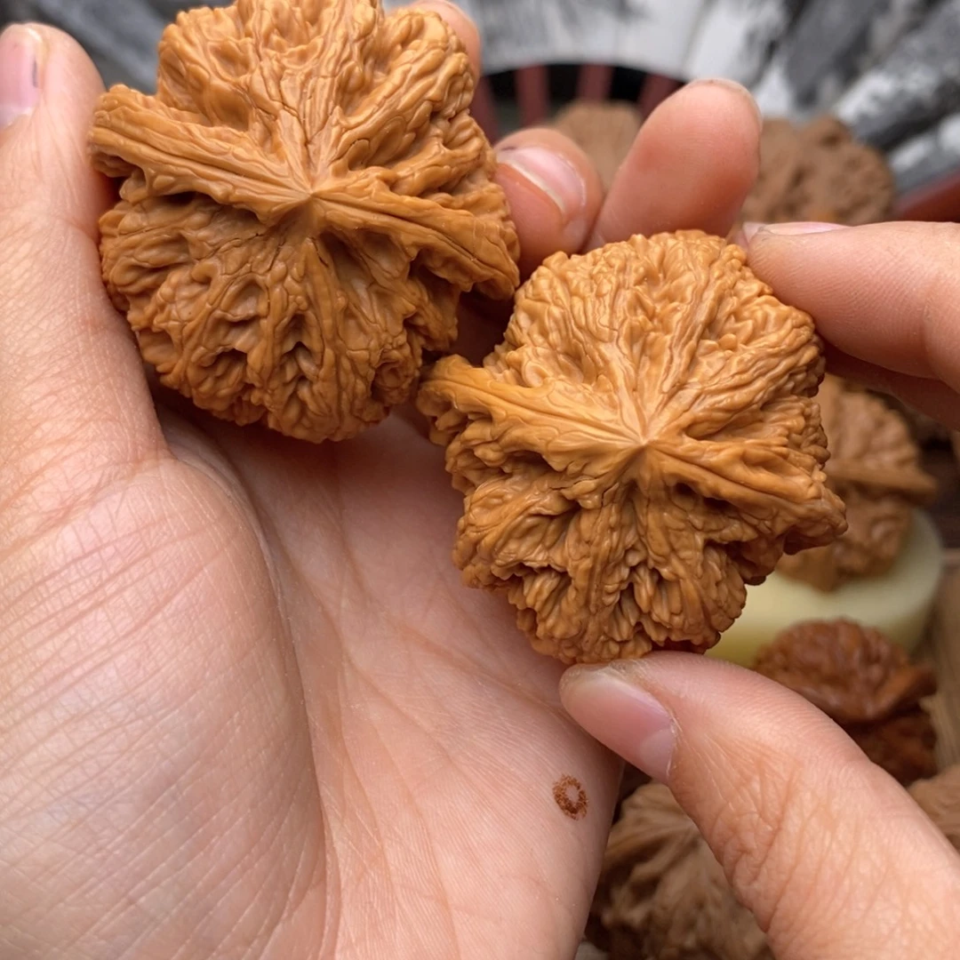 文玩核桃把件367号45粗筋