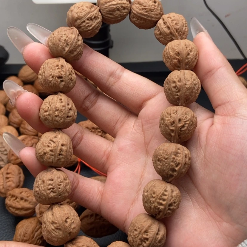 【闪购商品】吊坠文玩核桃红皮元宝