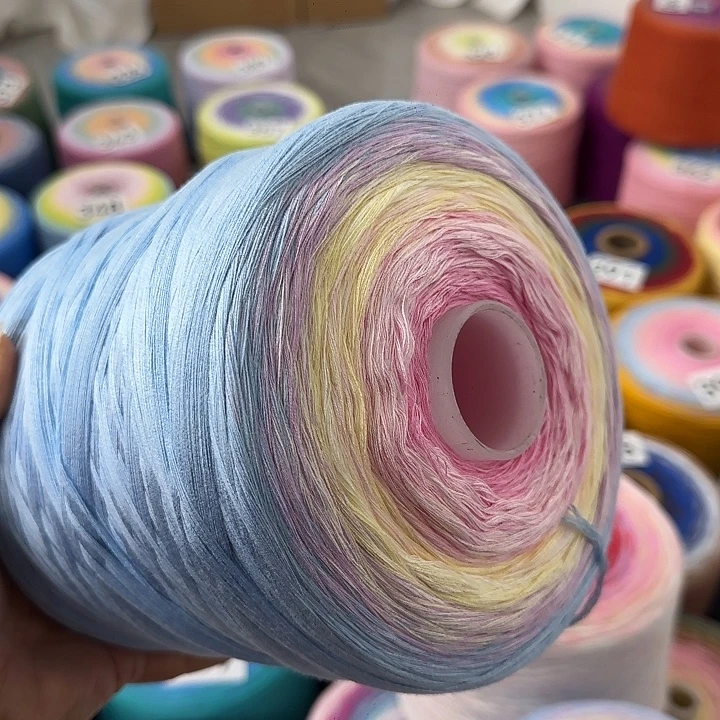 棉马卡龙三斤十股加捻一桶