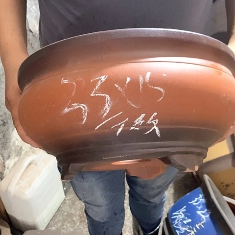 紫砂花盆手工制作