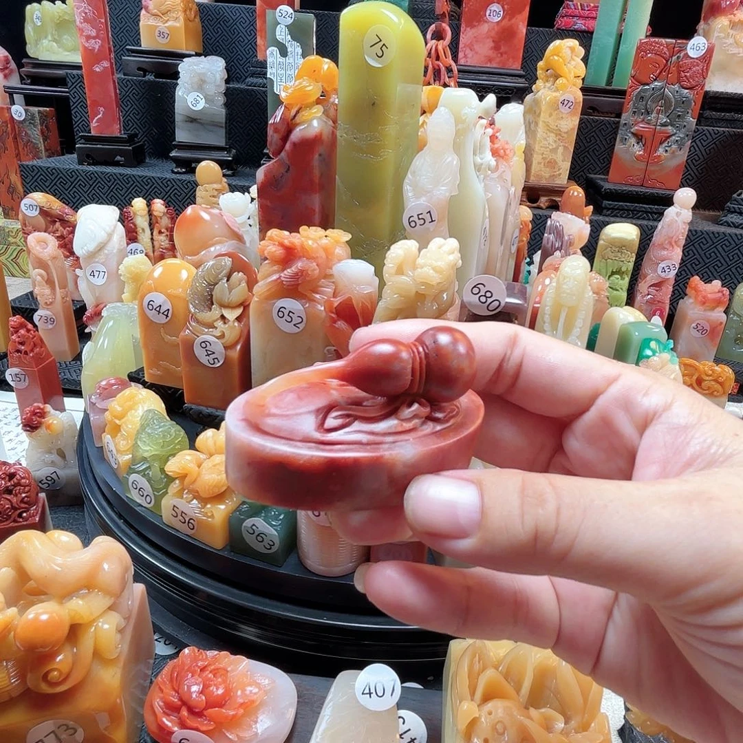 其他寿山石葫芦椭圆