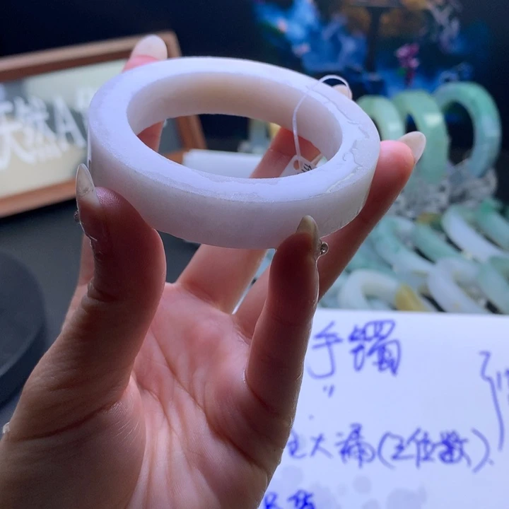 顶***欲定制翡翠未镶嵌翡翠手镯翡翠翡翠