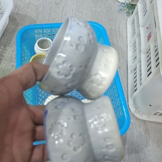 微瑕陶瓷花盆满12包邮