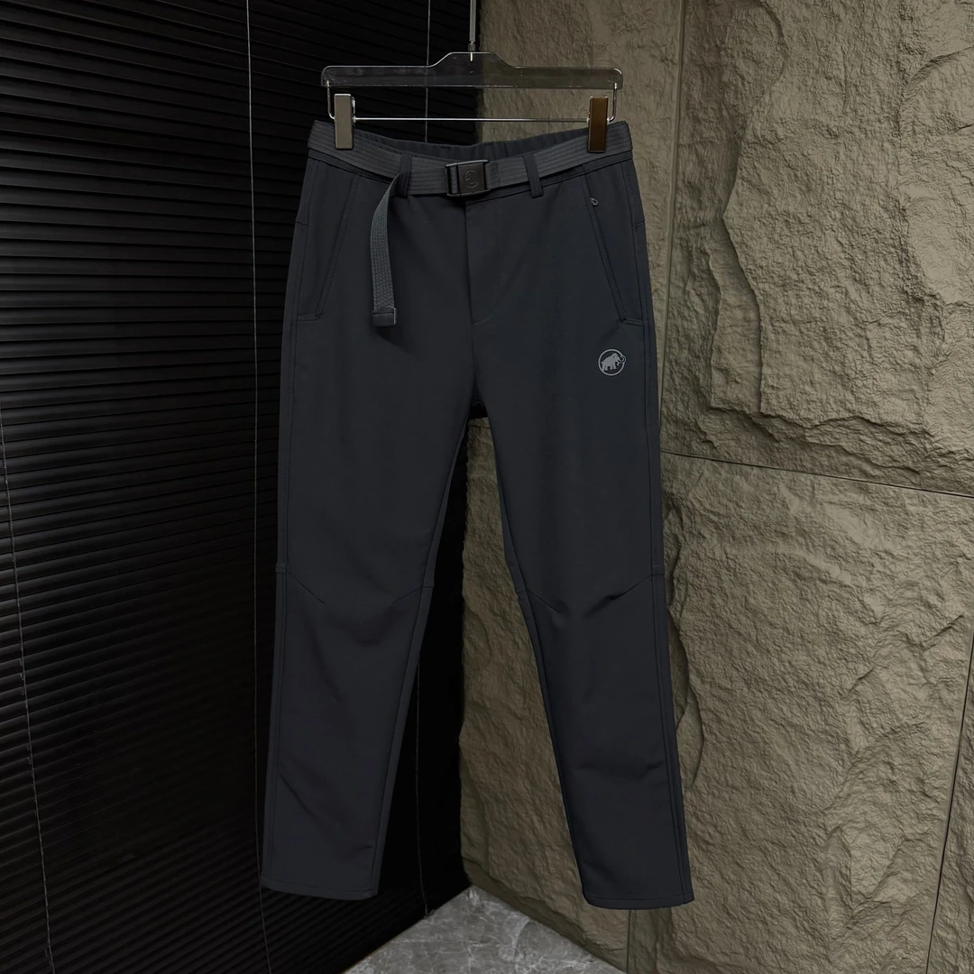 8112秋季新款直筒裤户外休闲运动软壳冲锋裤