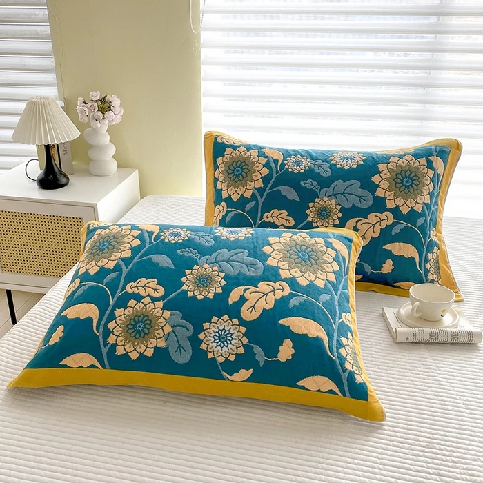 【宠粉+关注】（一对装）六层纱加厚纱布枕巾加大家用吸汗柔软透气