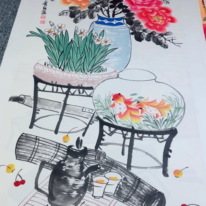 手绘作品全场这个价出？