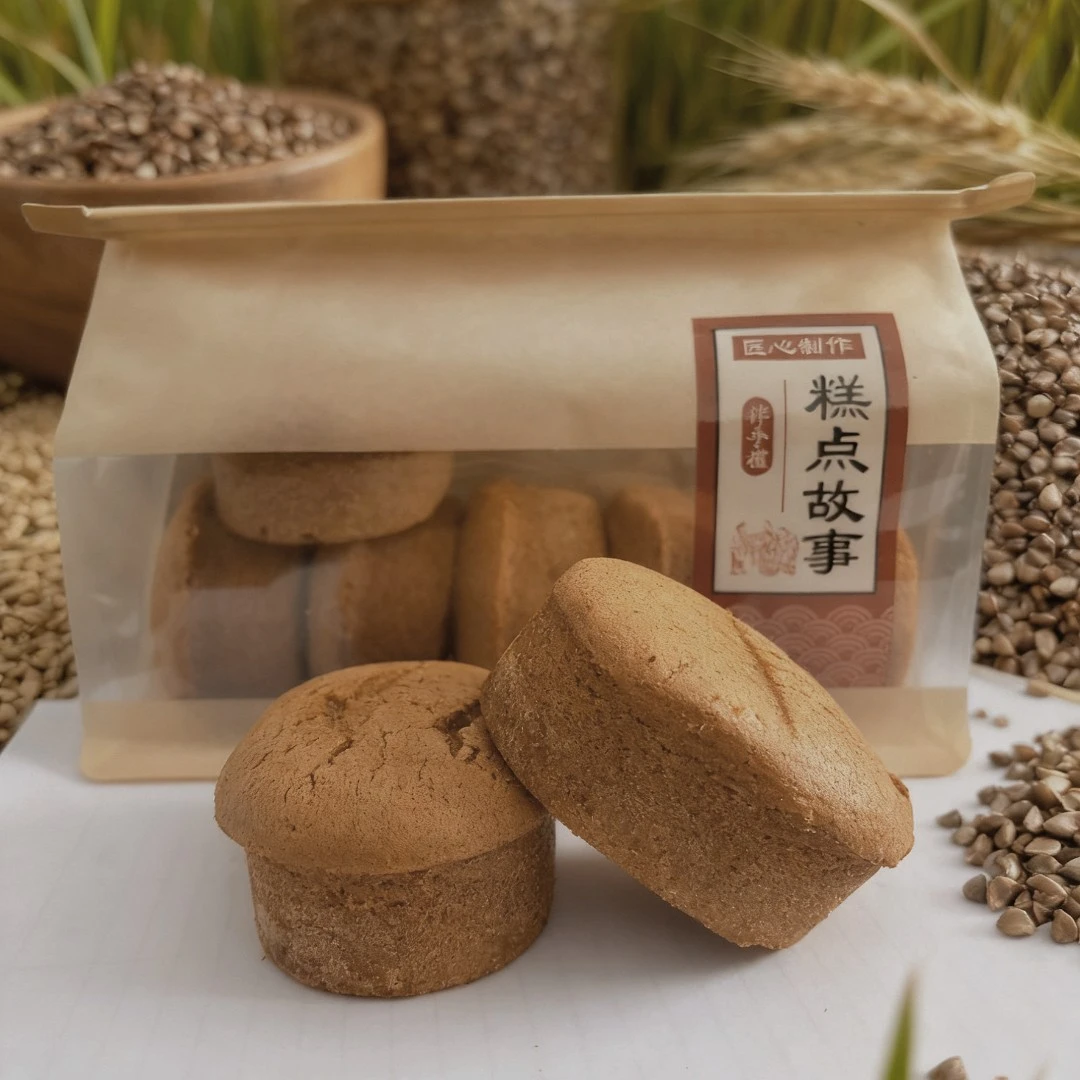 塞外八味香 无蔗糖荞麦蛋糕即食粗粮健康无添加早餐代餐饱腹