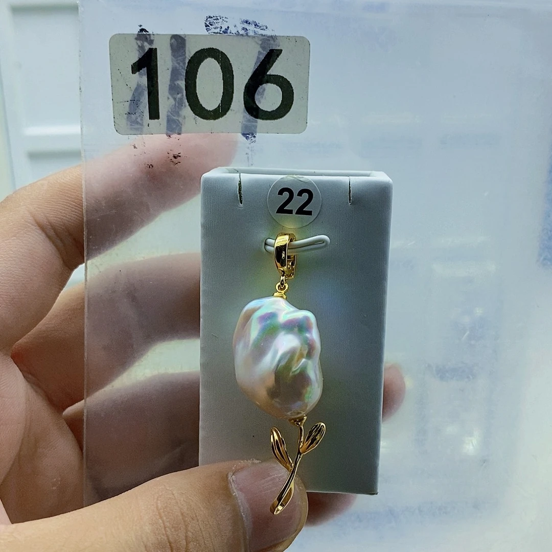 淡水珍珠颈饰合金