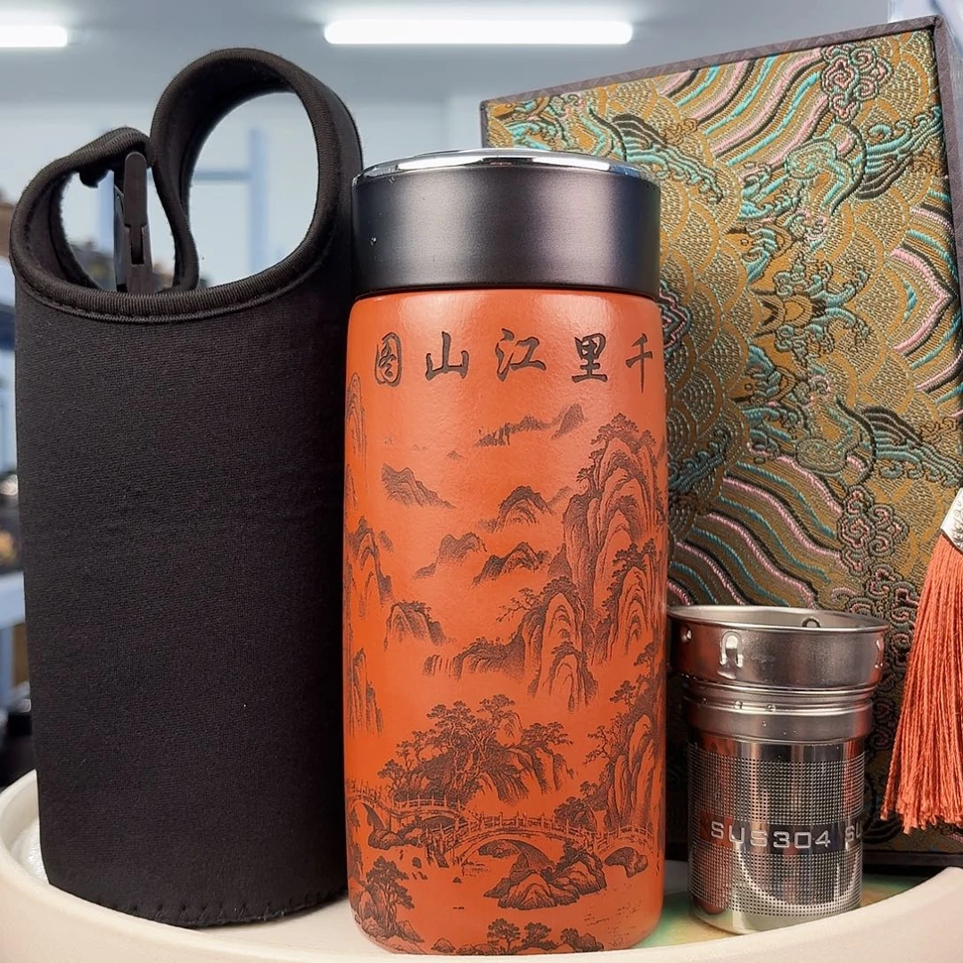 宜兴原矿紫砂杯子