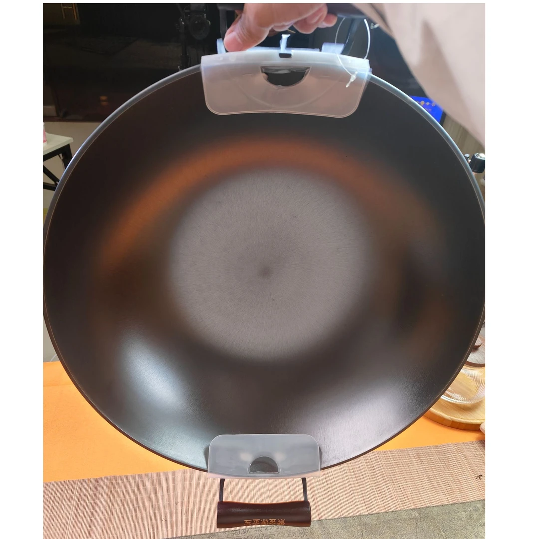 源金宝铁锅紫金生铁锅燃气灶铁锅国产新款