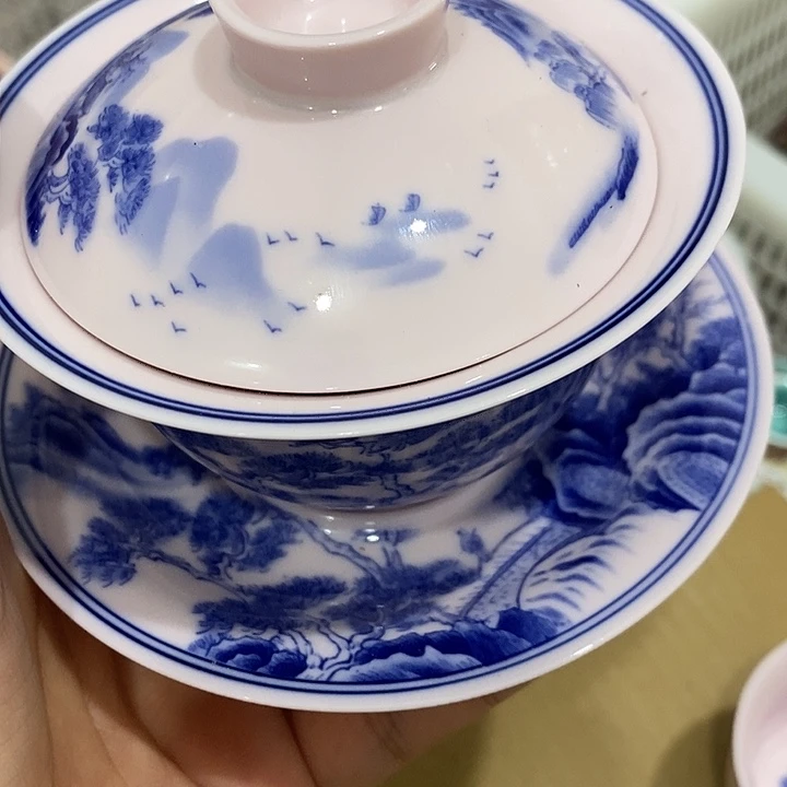 摆件景德镇陶瓷主人杯13445