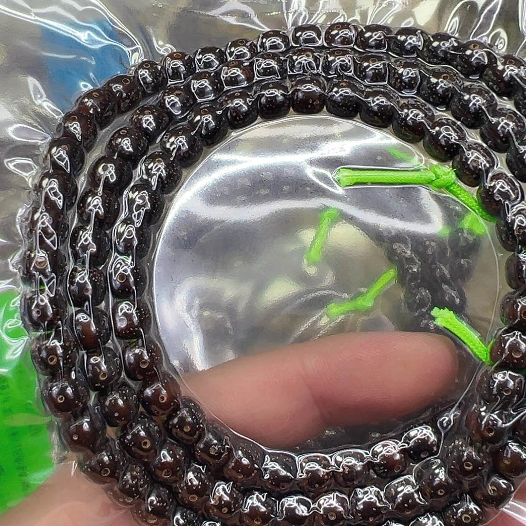 手串星月菩提82黑金玉华星月76-100