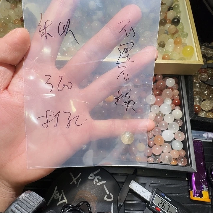 水晶单珠单珠未镶嵌乐****呱