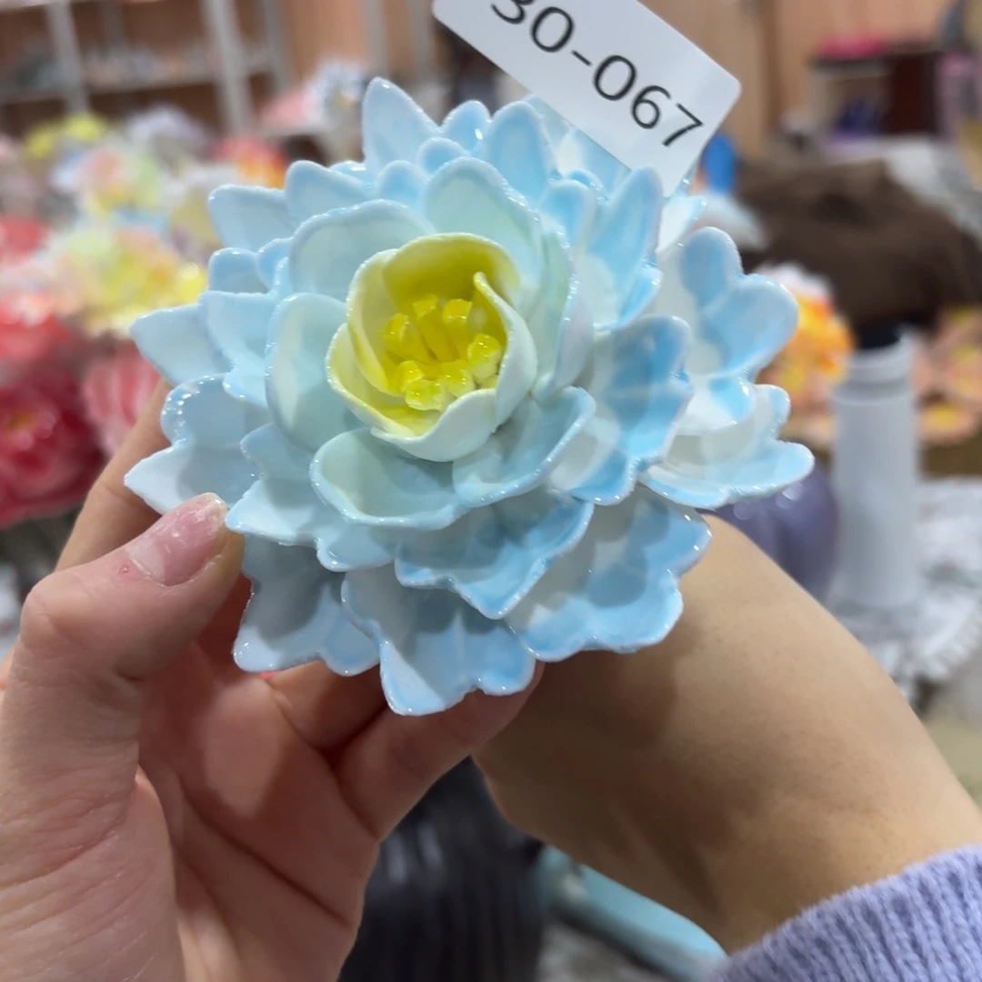 3067 陶瓷花满20发爱退拉黑