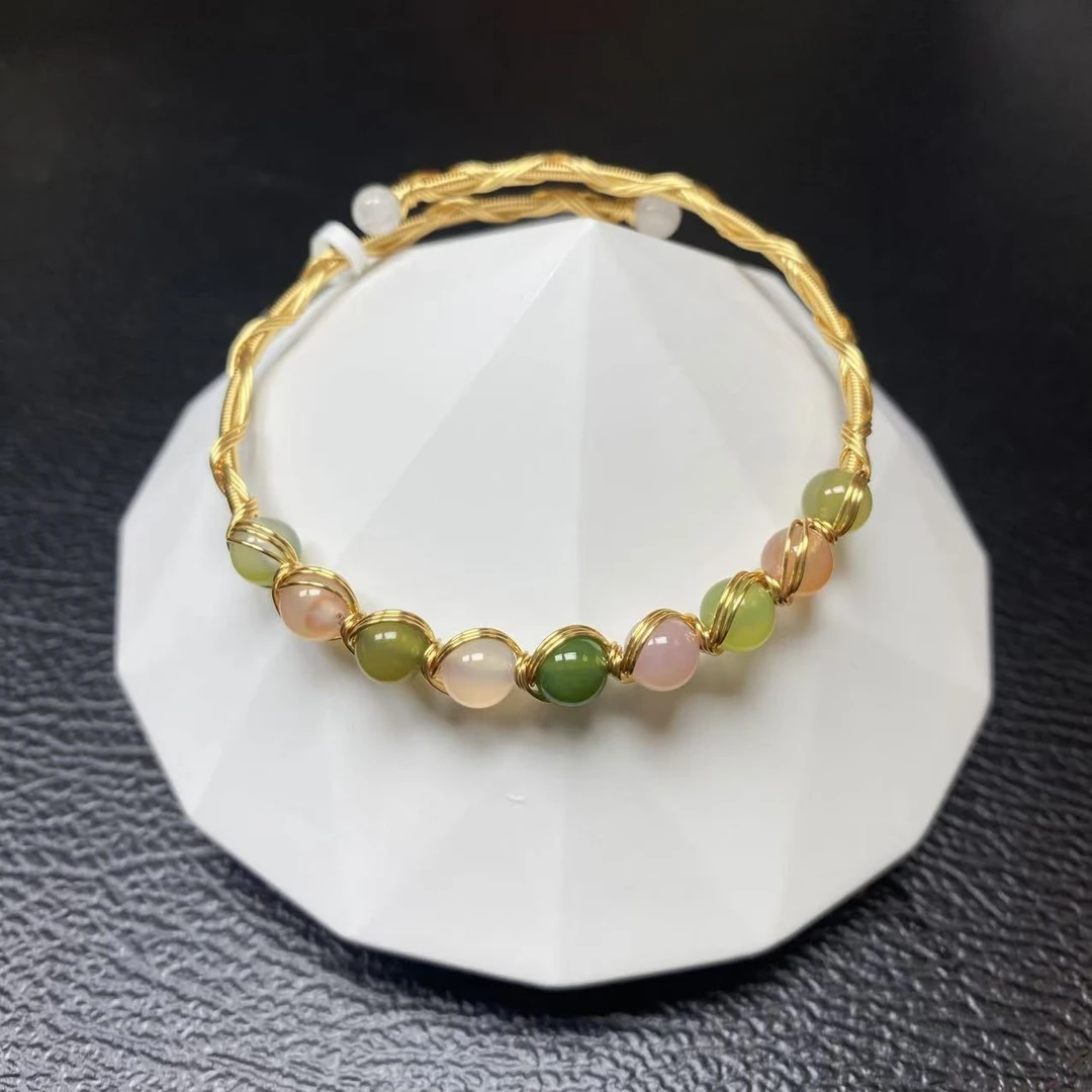 盐源玛瑙手串6mm手链多样性发一2001