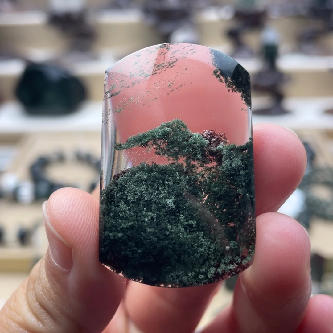 水晶未镶嵌吊坠(不含链)