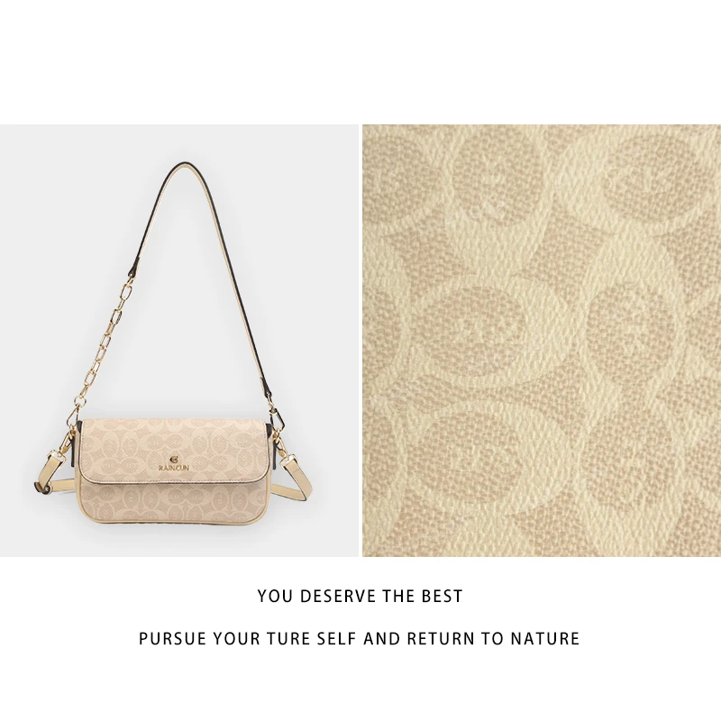 【尚恩CC】BF-66303-米黄-轻奢时尚女士新款手提单肩斜挎包