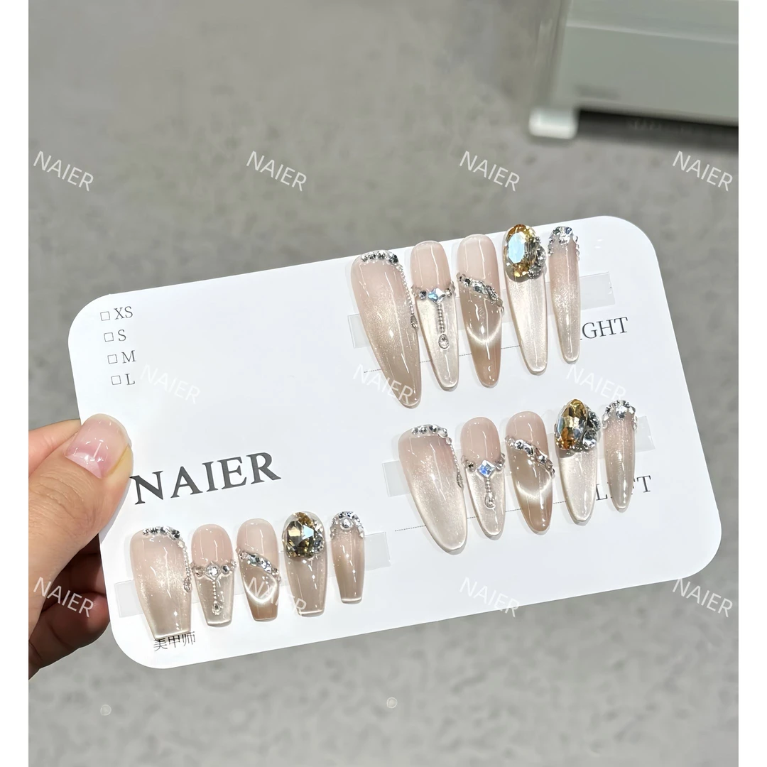 往日云烟-Naier 奈儿轻奢高定美甲 10片装