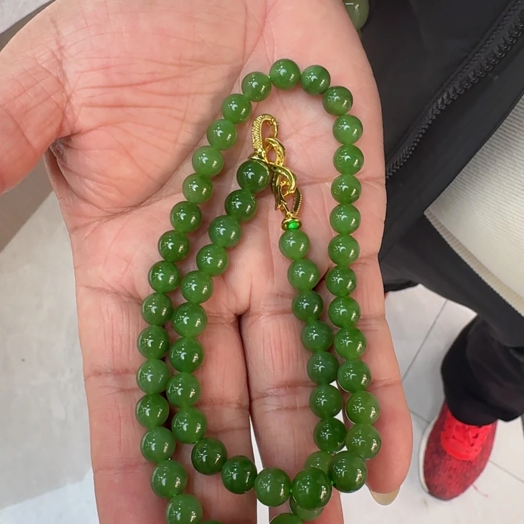 颈饰未镶嵌和田玉拍一发一，多样性发货卡8