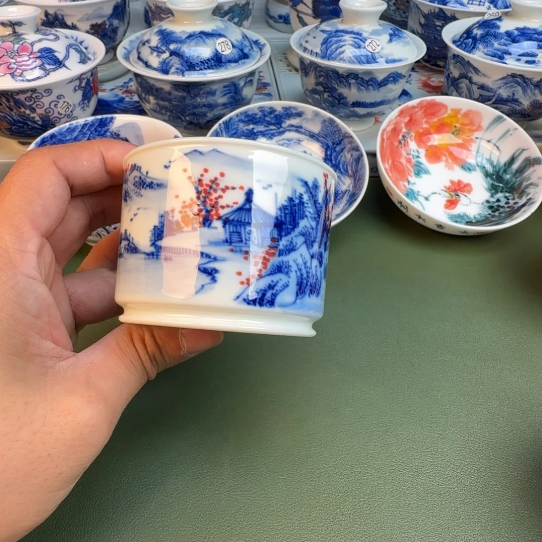 陶纯手工纯手绘茶具289